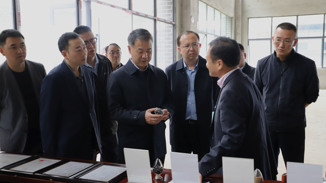 张继军带队前往坪坝农副食品加工产业园调研