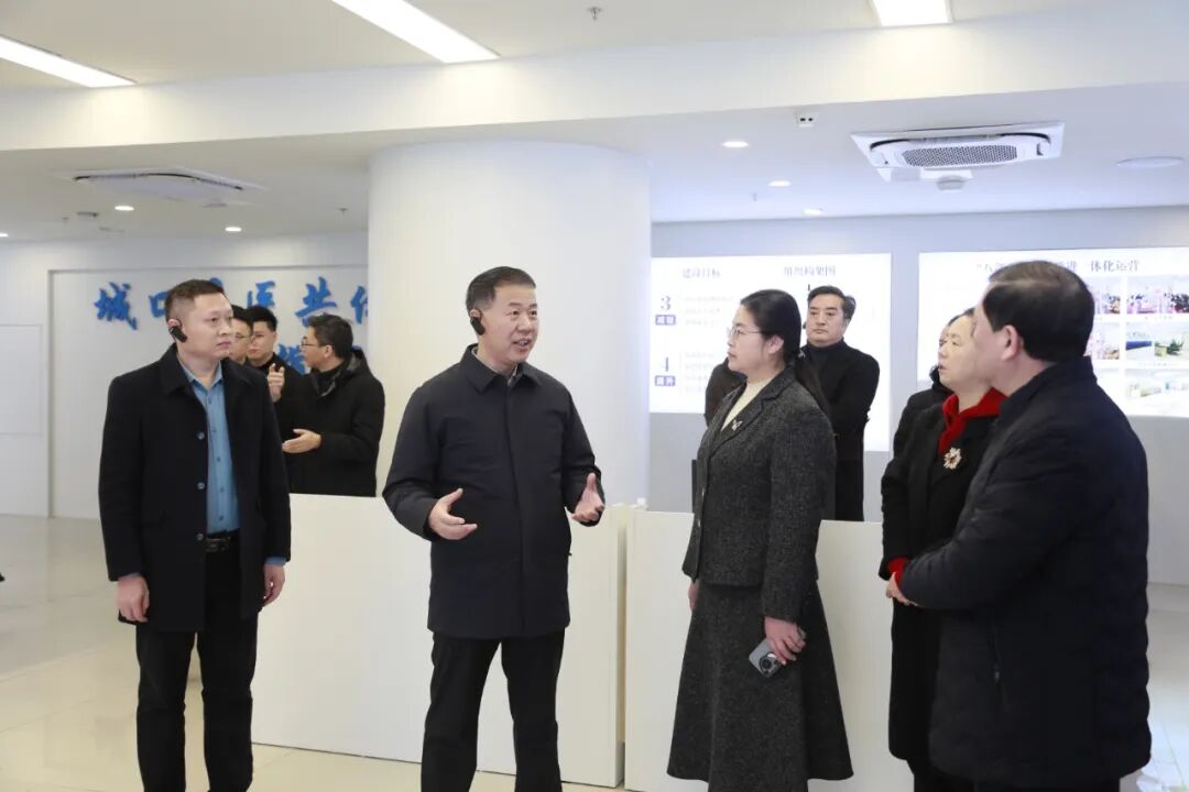 张继军王春梅带队调研县域紧密型医共体总医院建设推进情况