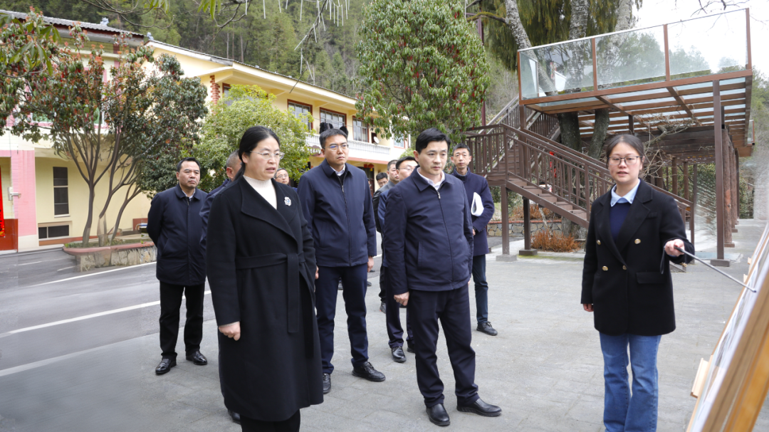 王春梅黎中华带队到北屏镇调研