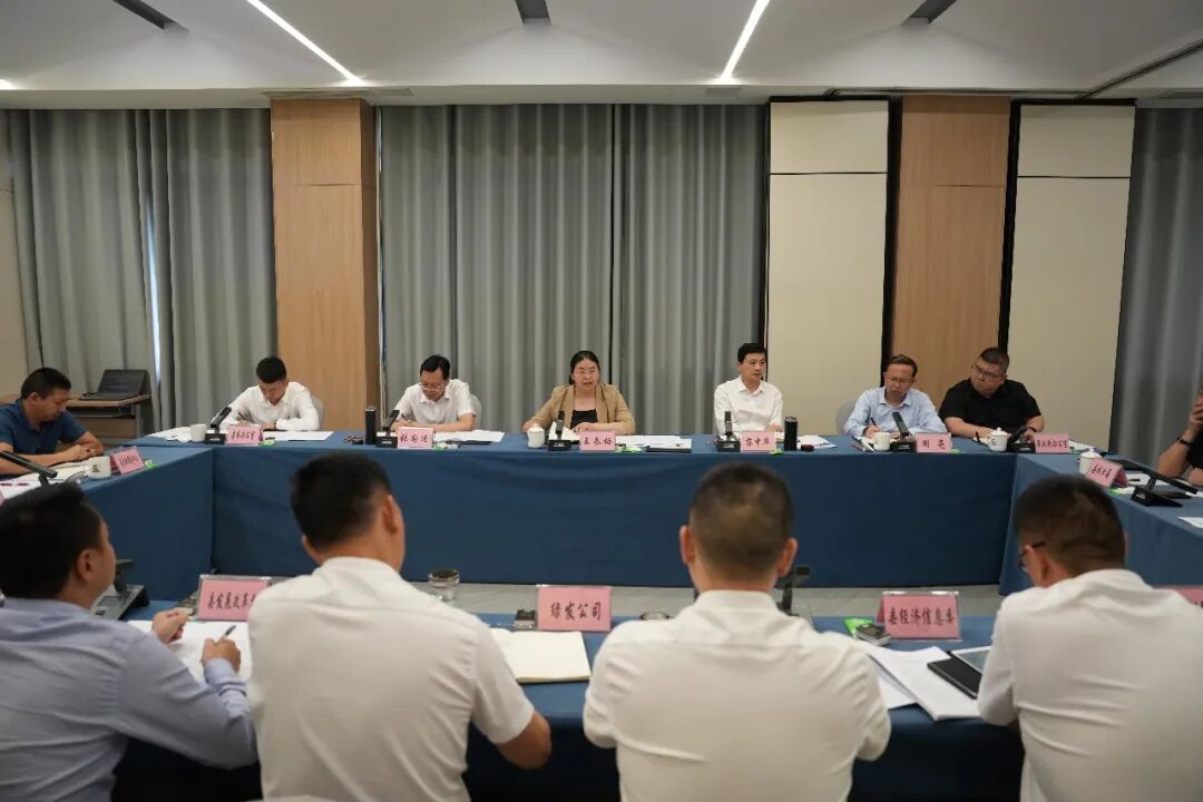 王春梅黎中华带队调研绿发集团